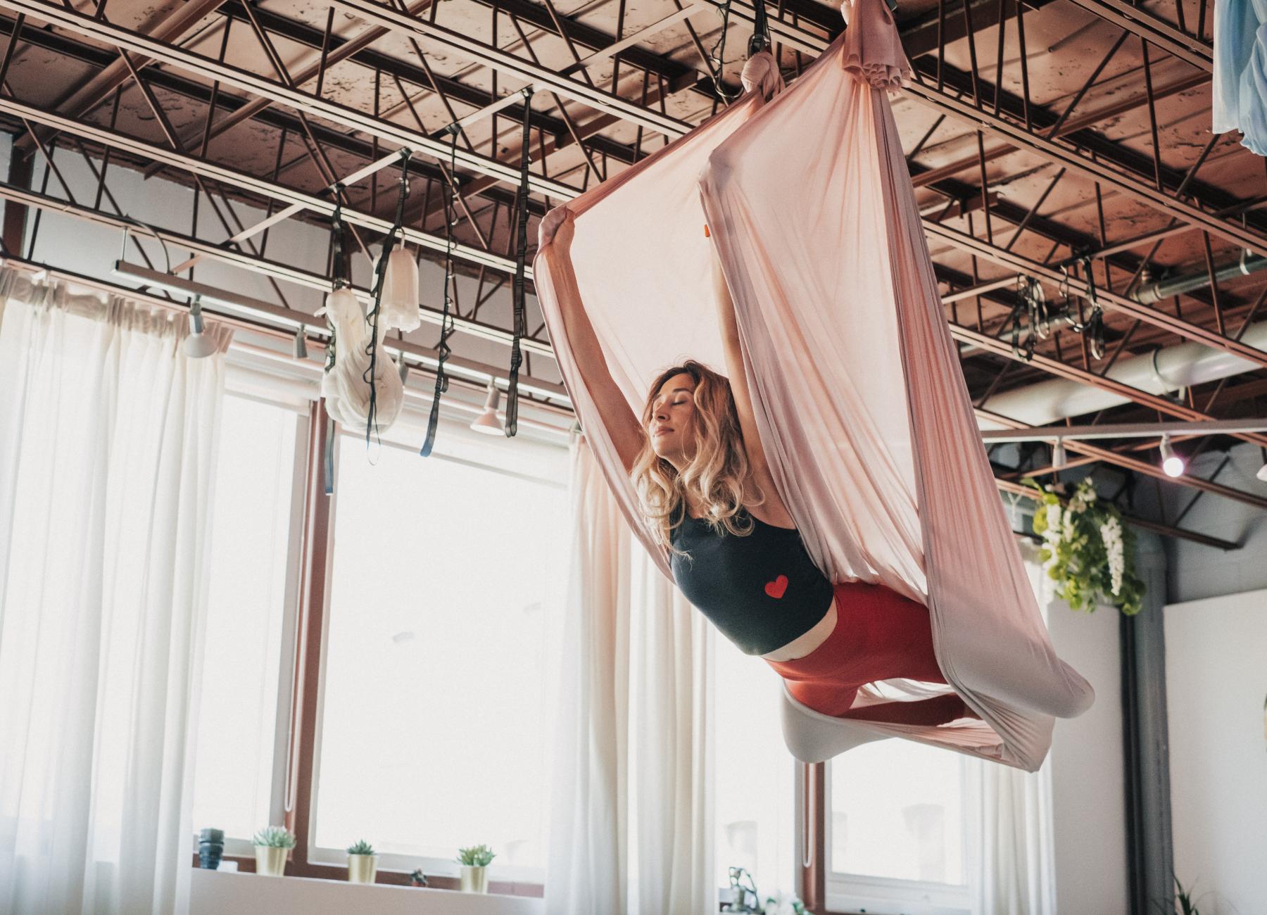 aerial yoga training level toronto